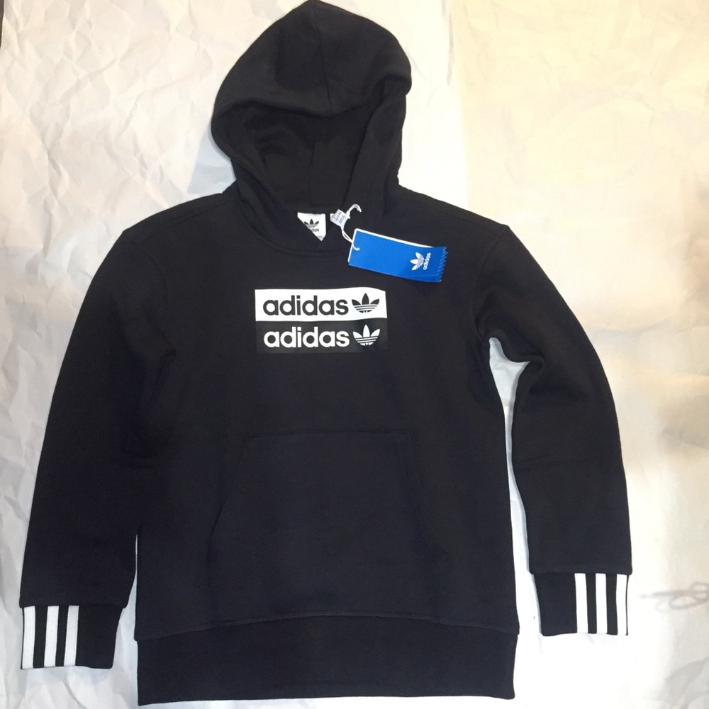 Adidas trefoil hoodie Boys S
